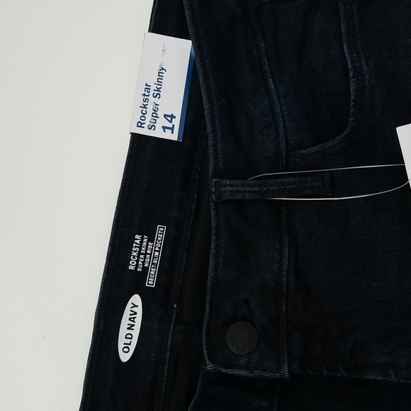 OLD NAVY ROCKSTAR SUPER SKINNY HIGH RISE JEANS - Picture 5 of 6